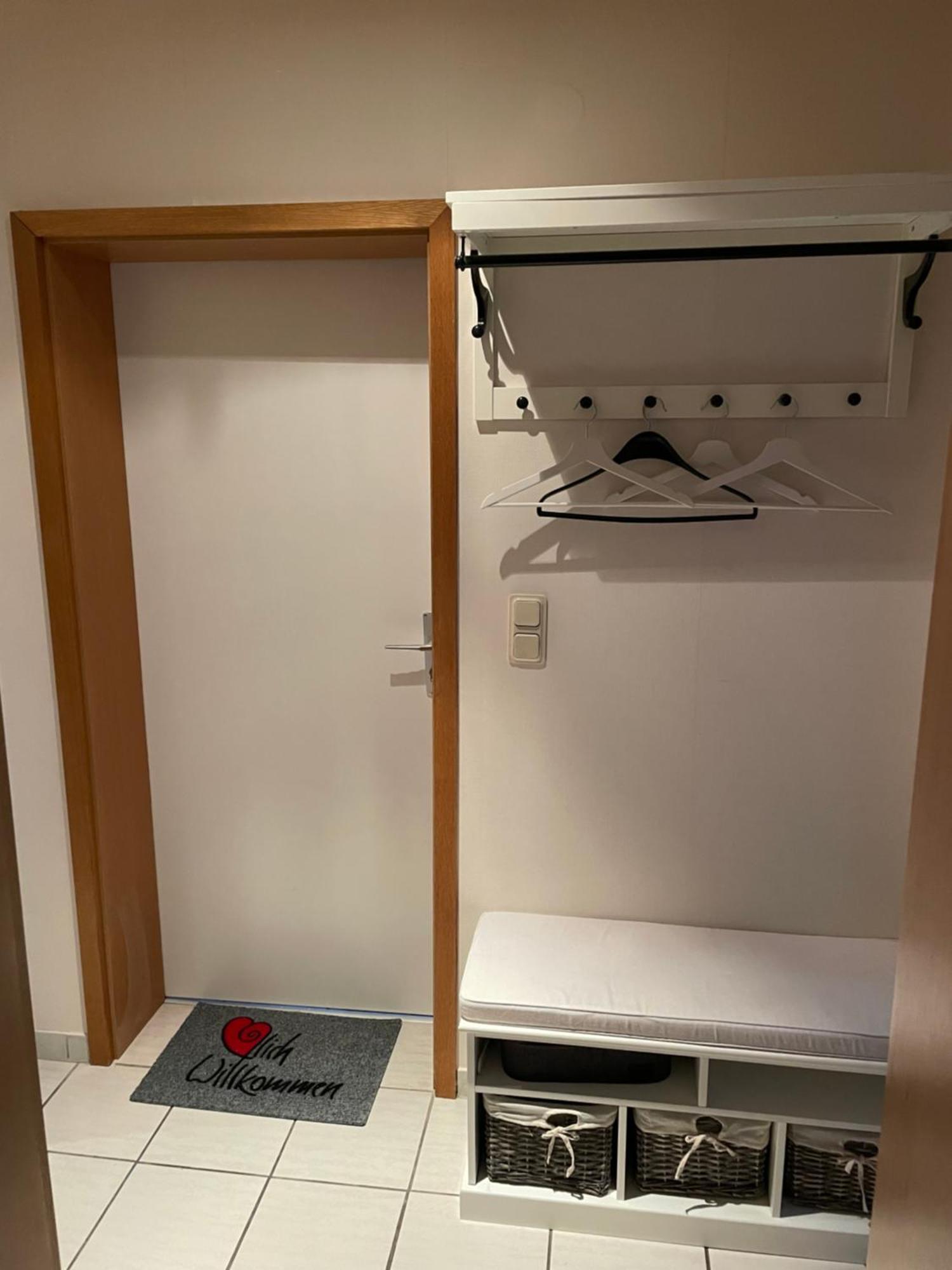 Ferienwohnung Domiziel Fuer 1 Bis 4 Personen Im Gruenen Hamm  Buitenkant foto