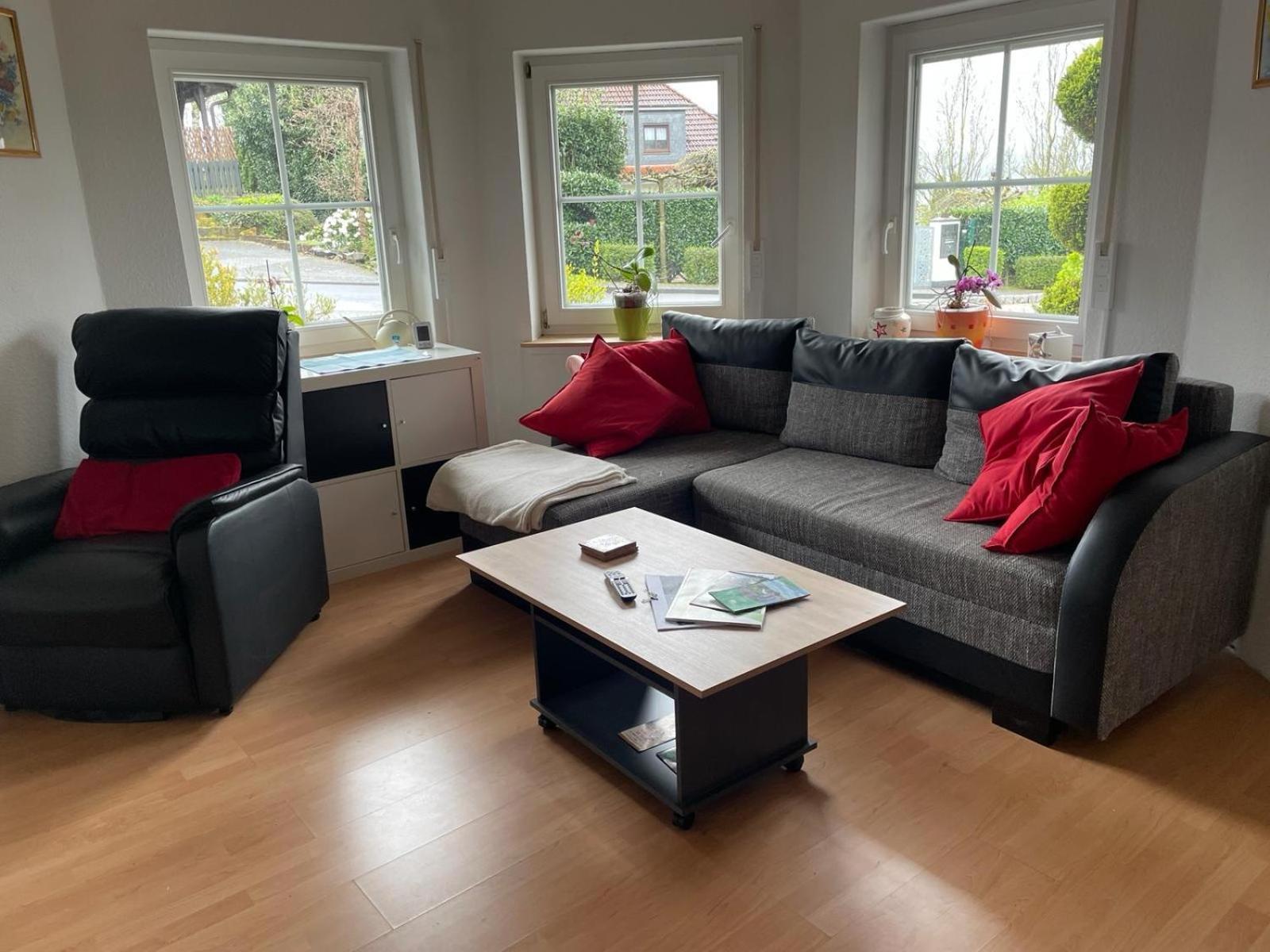 Ferienwohnung Domiziel Fuer 1 Bis 4 Personen Im Gruenen Hamm  Buitenkant foto